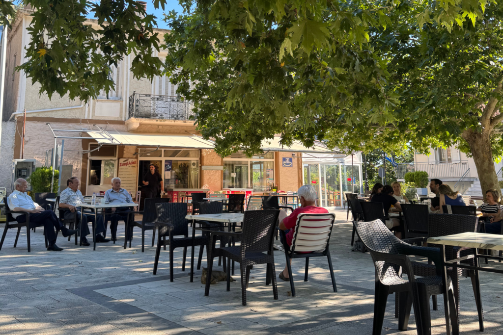 Nestani Plateia (Village Square)